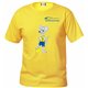 Kita Sportmäuse Chemnitz Baumwoll T-Shirt Junior gelb