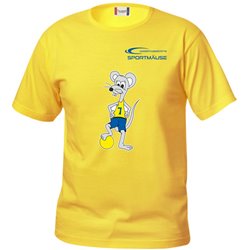 Kita Sportmäuse Chemnitz Baumwoll T-Shirt Junior gelb