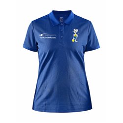 Kita Sportmäuse Chemnitz Unify Polo Shirt Damen blau